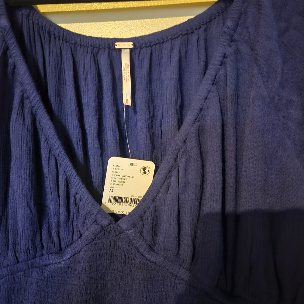 Free People Blue Dixie Maxi Dress